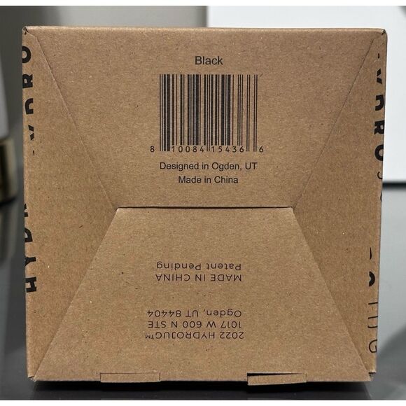 HydroJug‎ 24oz Hydro Stainless Steel SHKR Bottle, BLACK - DISCONTINUED - Picture 3 of 4